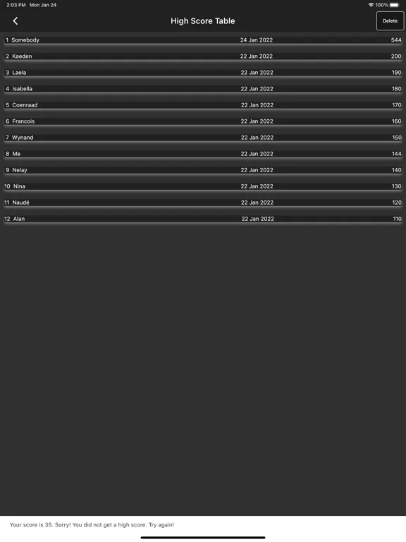 FiveInARowNew iPad  Screenshots